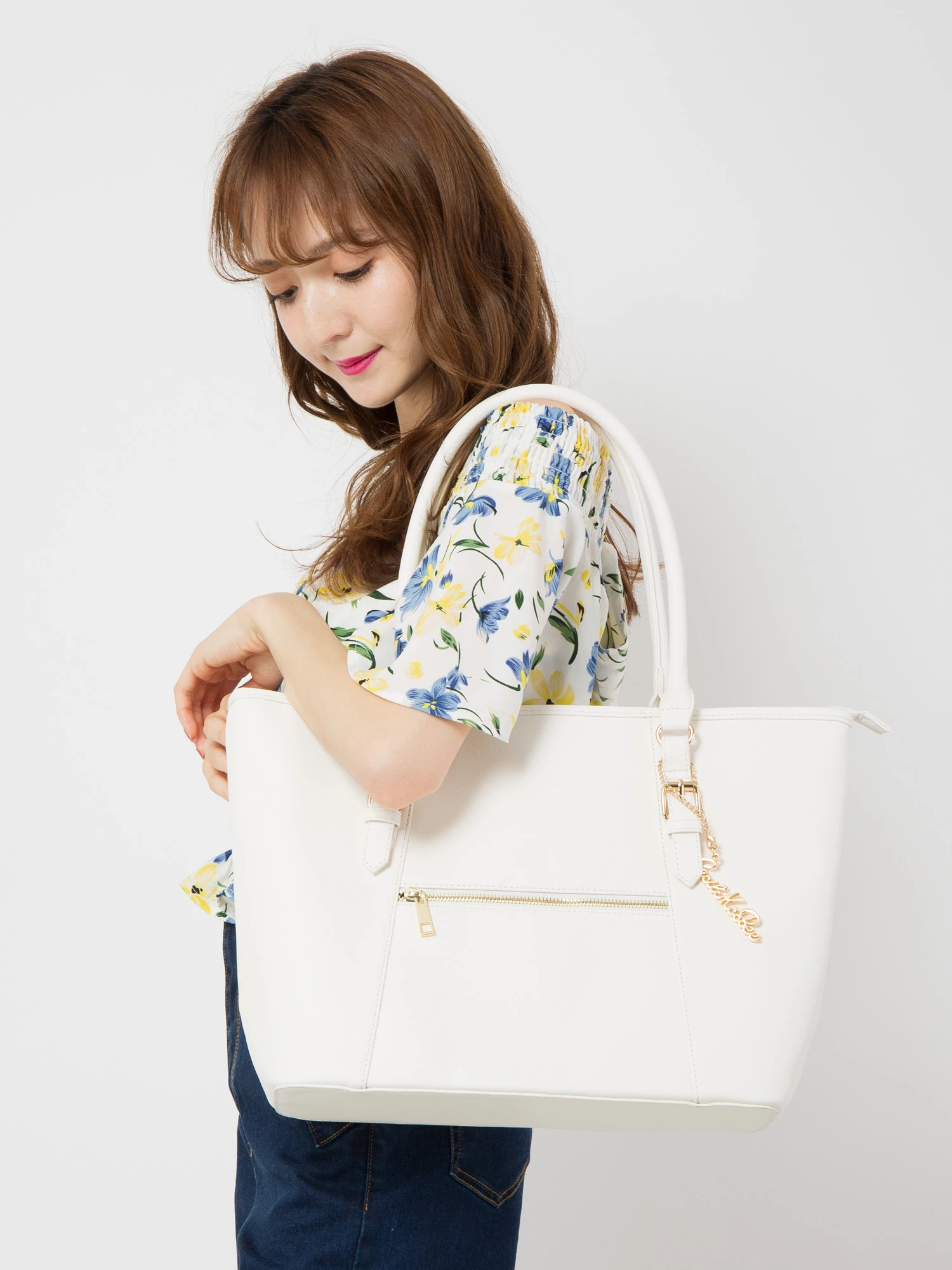 バックル付きトートBag