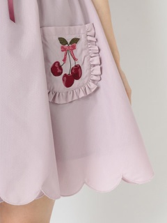 チェリー刺繍フリルポケットギャザーSK｜Ank Rouge(アンクルージュ)のスカート｜ファッション通販 Ailand（アイランド）