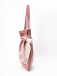 パールロゴサイドリボントート