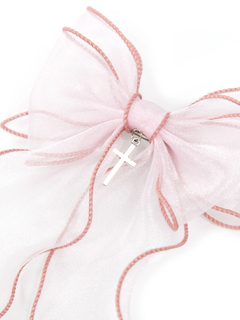 オーガンジーリボンバレッタ