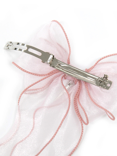 オーガンジーリボンバレッタ