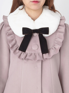 ラウンドヨークAラインコート