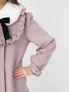 ラウンドヨークAラインコート