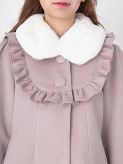 ラウンドヨークAラインコート