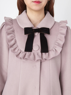 ラウンドヨークAラインコート