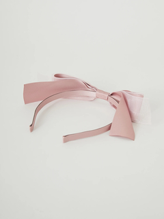 オーガンジーリボンカチューシャ