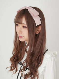 オーガンジーリボンカチューシャ
