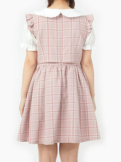 チェック柄SET/UP風パフOP