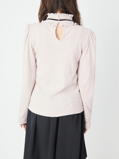 ロゴ刺繍テレコプルオーバー