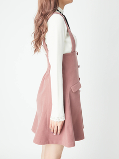 サスペンダーハイウエストフレアSK