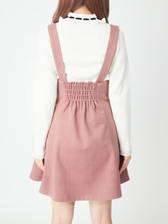 サスペンダーハイウエストフレアSK