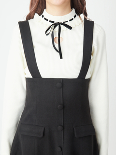 サスペンダーハイウエストフレアSK