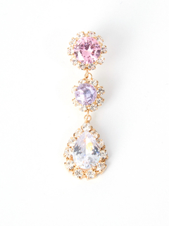 クリスタルビジューピアス