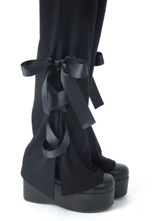 スピンドルテレコパンツ