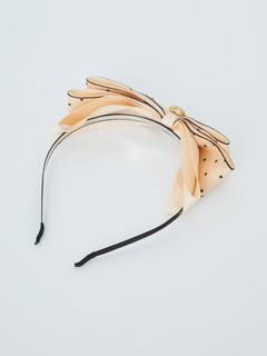 ビジューリボンカチューシャ