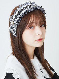 ヘッドドレス風フリルカチューシャ