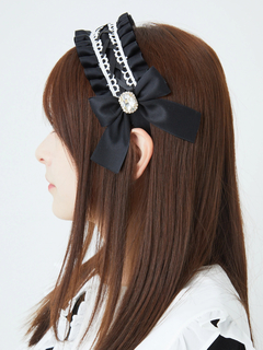 ヘッドドレス風フリルカチューシャ