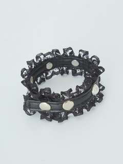 パールビジュー合皮ブレス