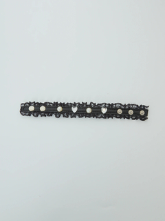 パールビジュー合皮ブレス