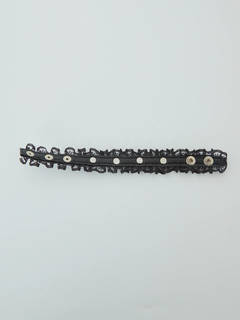 パールビジュー合皮ブレス