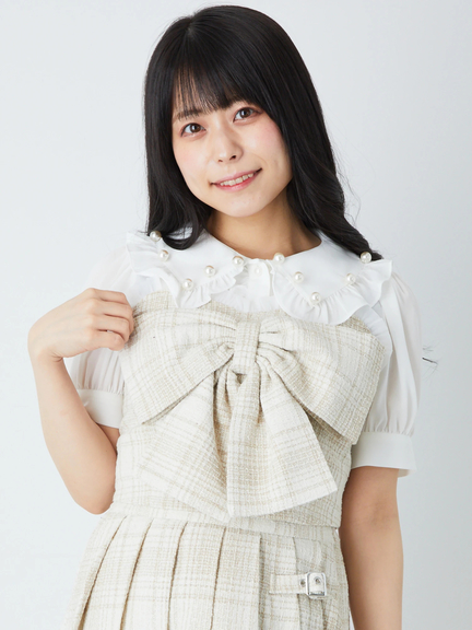 Bigリボンビスチェ(ベージュ)