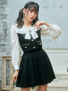 ジャガードビスチェ