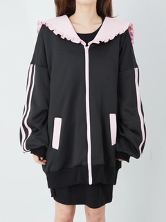 ジャージセーラーパーカー