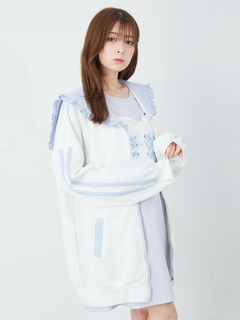 ジャージセーラーパーカー