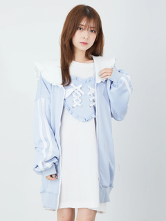 ジャージセーラーパーカー