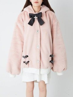 ゴシックうさみみファーコート