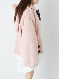 ゴシックうさみみファーコート