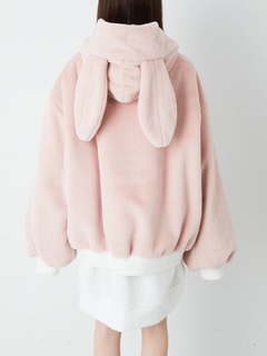 ゴシックうさみみファーコート