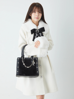 ビジューファー合皮Bag