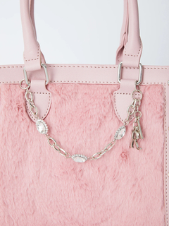 ビジューファー合皮Bag