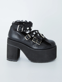 ハートリボン厚底シューズ