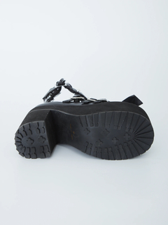 ハートリボン厚底シューズ