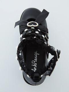 ハートリボン厚底シューズ