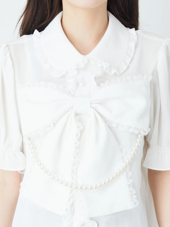 Bigリボンブラウス