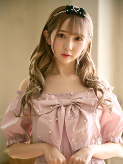 ハートリボンキラキラカチューシャ