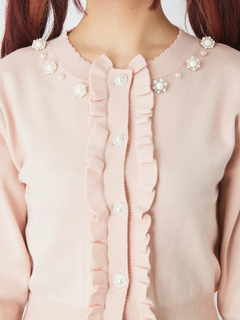 ビジューコンパクトカーデ