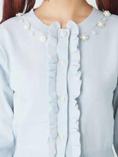 ビジューコンパクトカーデ