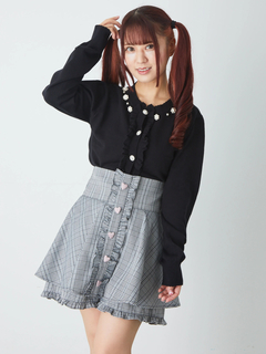 ビジューコンパクトカーデ