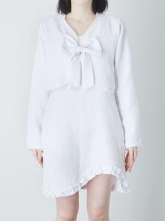 ツイードワンピース&ジャケットSET