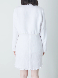 ツイードワンピース&ジャケットSET