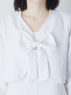 ツイードワンピース&ジャケットSET