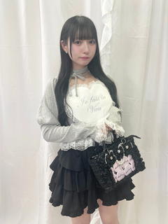 【痛バ再販】確定ファンサのおまじないツイードBag 小