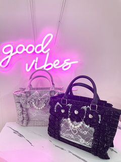 【痛バ再販】確定ファンサのおまじないツイードBag 小