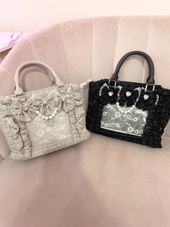 【痛バ再販】確定ファンサのおまじないツイードBag 小