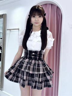 ホルターネックティアードスカパン