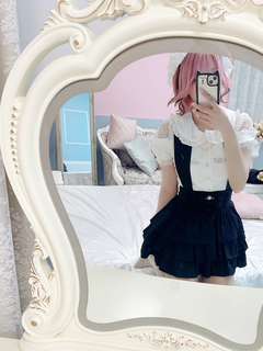 ホルターネックティアードスカパン